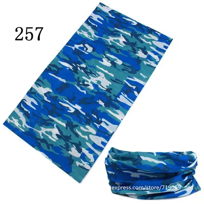Camo Paisley Bandana Headband Neck Tube Face Mask