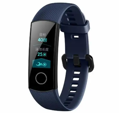 huawei Honor Band 4 AMOLED цветной 0,95 дюймовый сенсорный смарт-браслет 50 м профессиональный водонепроницаемый датчик сердечного ритма