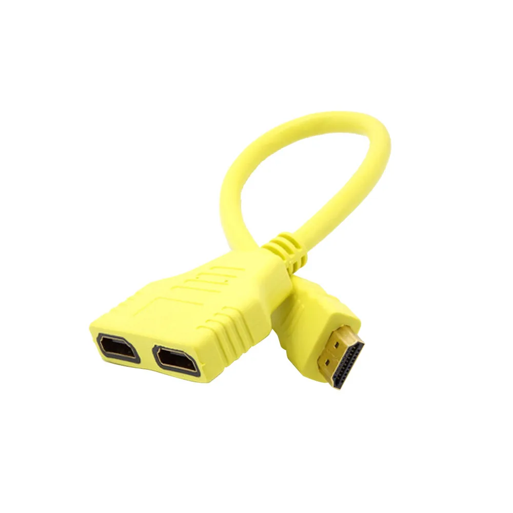 Кабель адаптер преобразователь CARPRIE HDMI 1 в 2 для видео ТВ HD Прямая поставка|hdmi 1|hdmi
