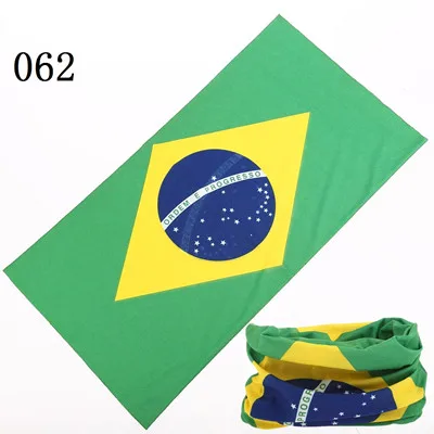 Flag Series Headscarf Riding Bicycle Motorcycle Variety Turban Novelty Bandanas Magic Headband Veil Multi Head Scarf Scarves