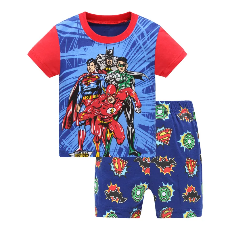 2018 Boys Pajama Kids Pijamas Pyjama Baby Summer Pajamas Set Pijama