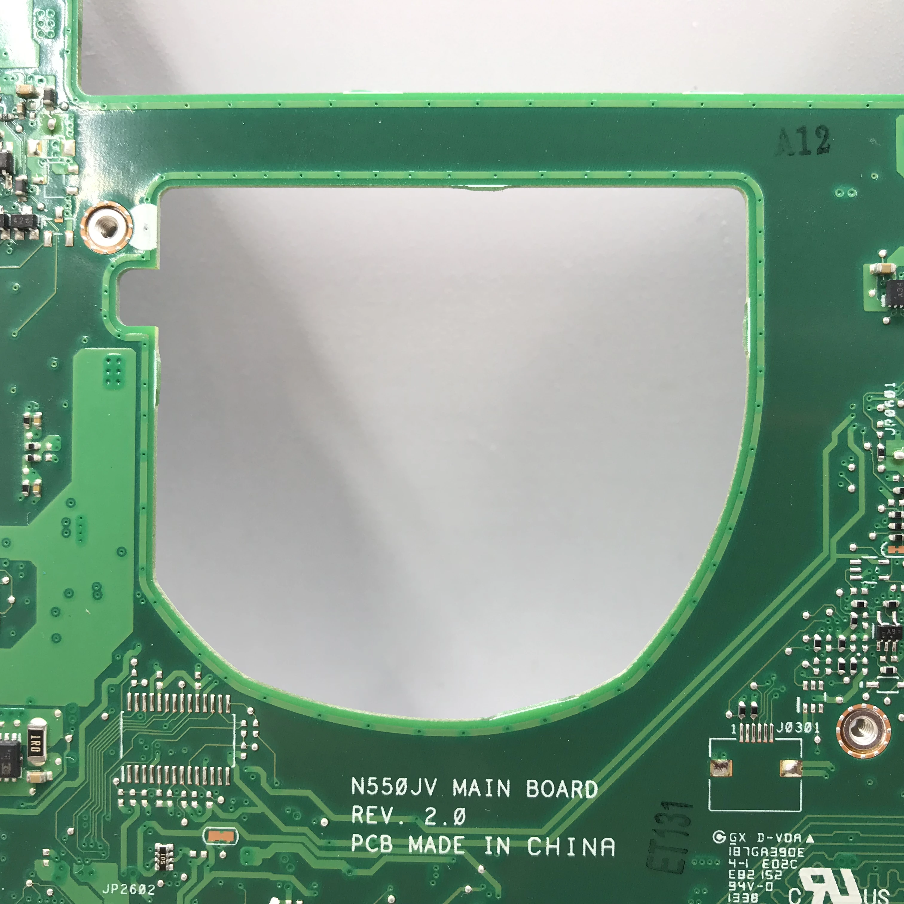 Tanie KEFU N550JV dla ASUS N550jv N550JK N550J N550JX płyta główna laptopa i7 4700HQ GTX750 4GB GPU płyta główna Test nowa płyta główna