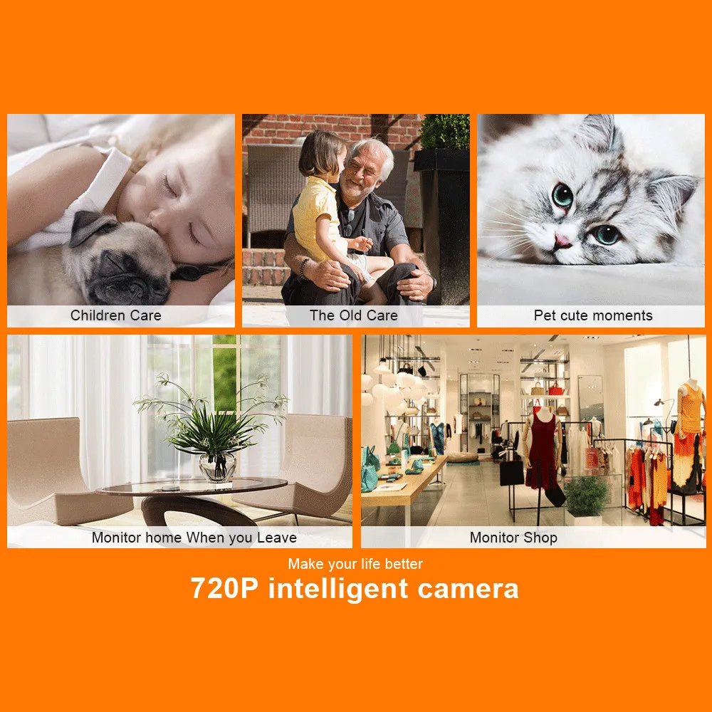 Hiseeu HD 720P Беспроводная ip-камера wifi P2P камера безопасности wifi ночное видение Wi-Fi камера высокого качества IP Сетевая камера 41