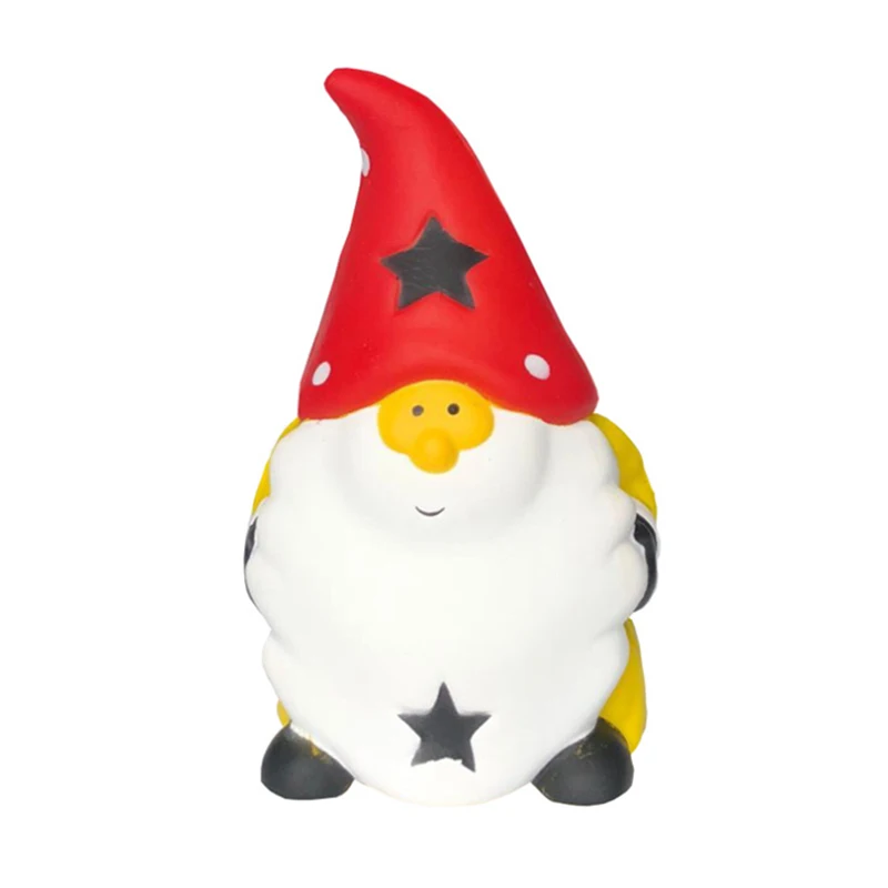 Greatest  Squishy Cute Santa Claus Decompression Slow Rising Soft Squeeze Toys Bread Scented Stress Relief Fu