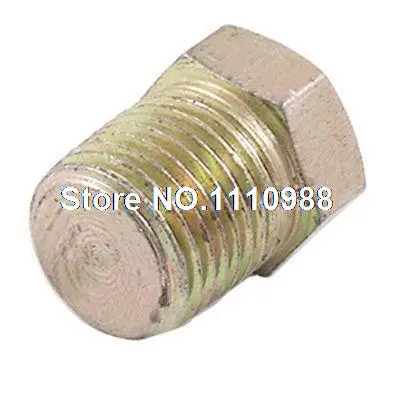 

Air Fuel Pipe Fitting 25/64" x 9/25" Male Thread Hex Head Plug