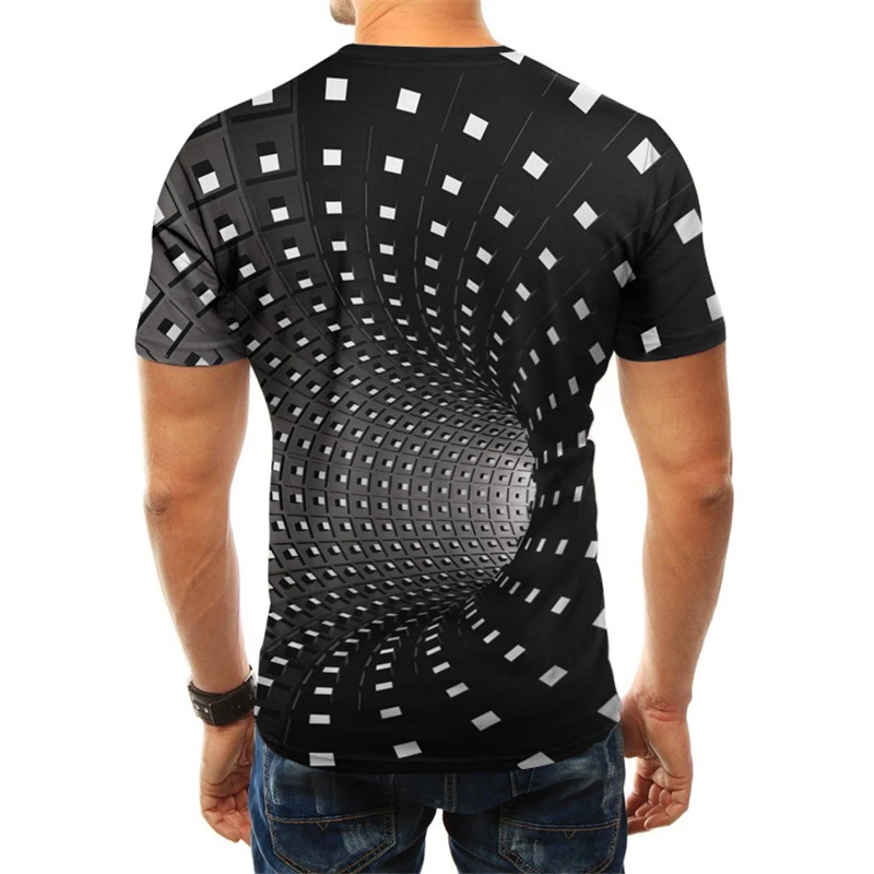 Mens 3D Full Printing Athletic Hawaiian Short Sleeve T-Shirts Shirts
