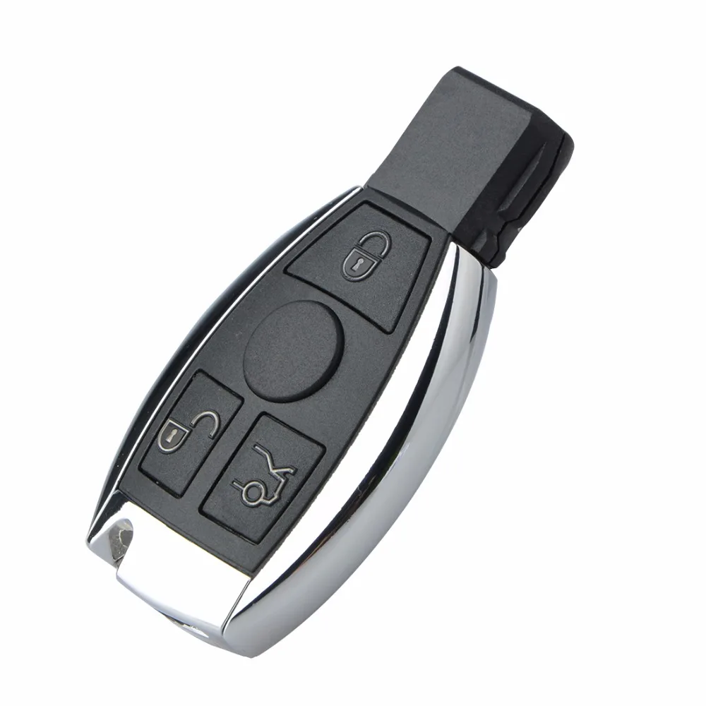 

3 Buttons Remote Key For Car Shells Key Replacement For Mercedes Benz Year 2000 + NEC And BGA Control 433 MHz