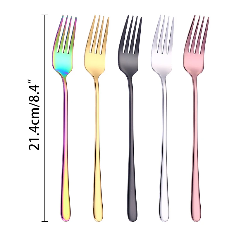 Fork dinnerware set size