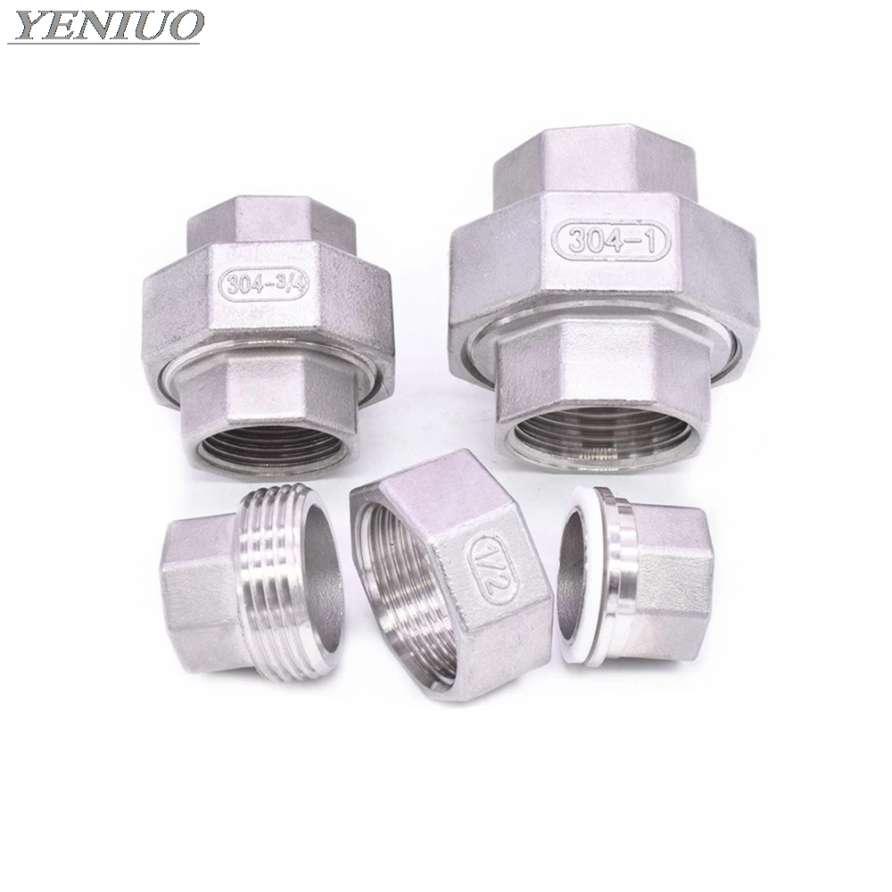 1/8 &quot1/4&quot 3/8 &quot1/2&quot 3/4 &quot1&quot 1 1/4 &quot1 1/2&quot внутренняя резьба SS 304 из нержавеющей