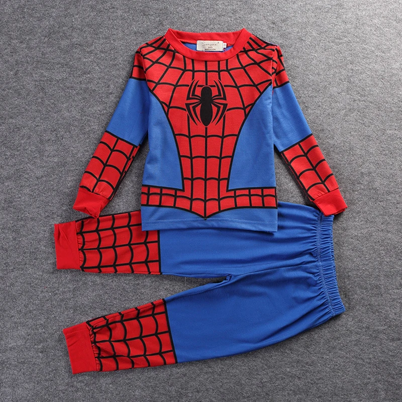 

Spider Man Pyjamas Children Clothing Christmas Spiderman Cosplay Costume Kids Moana Roblox Pajama Sets Toddler Baby Sleepwear