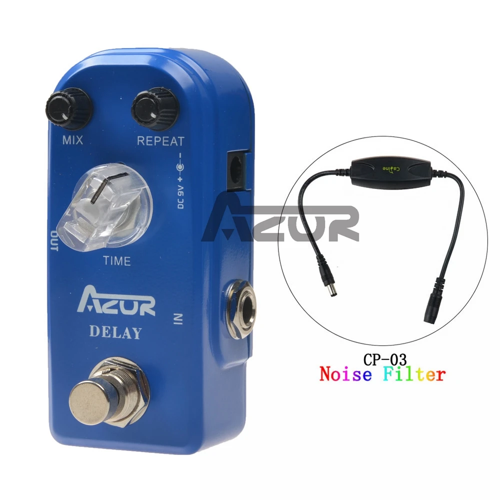 

AP-306 Delay Guitar Effect Pedal With True Bypass + Caline CP-03 Noise Filter Mini Guitar Pedal Effect Delay Guitar Accessories
