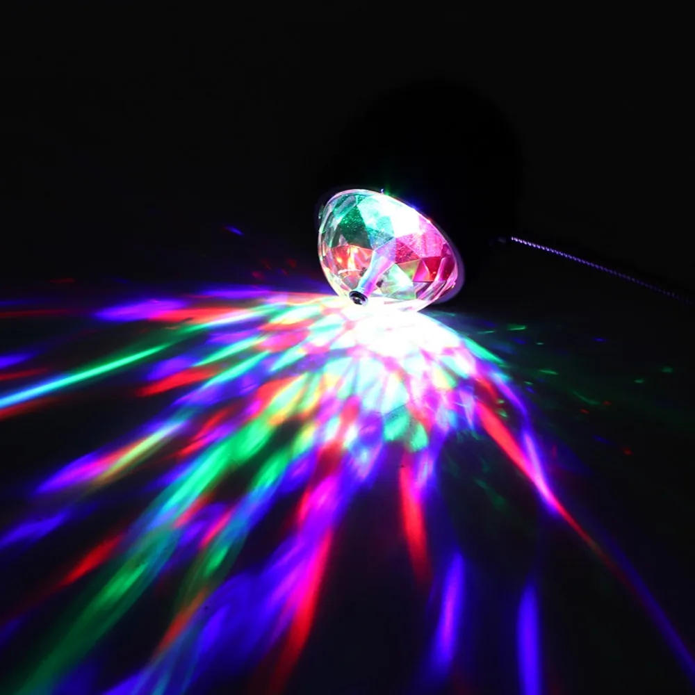 

USB Mini Stage Lamp RGB / White Lights Portable Party Home Party Karaoke Decorations Colorful Stage LED Disco Light