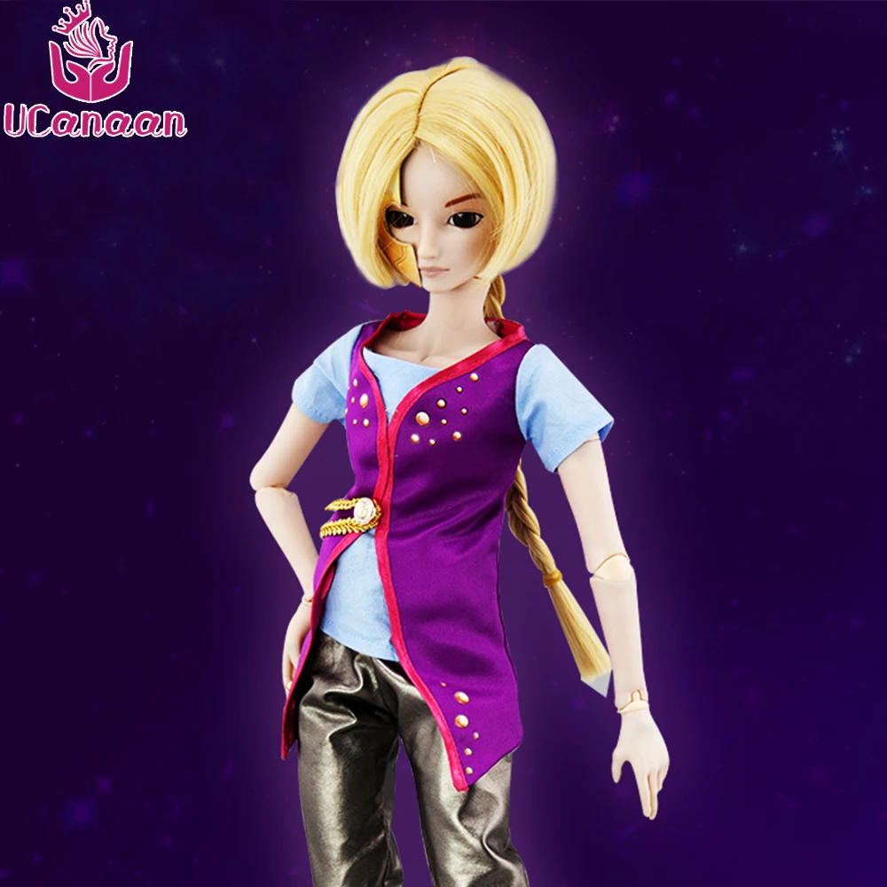 

Ucanaan 1/3 Large BJD/SD Doll Joints Can Be Rotated Tiexi Warrior Free Make Up Mask Dress Wig Clothes Shoes Toys For Child