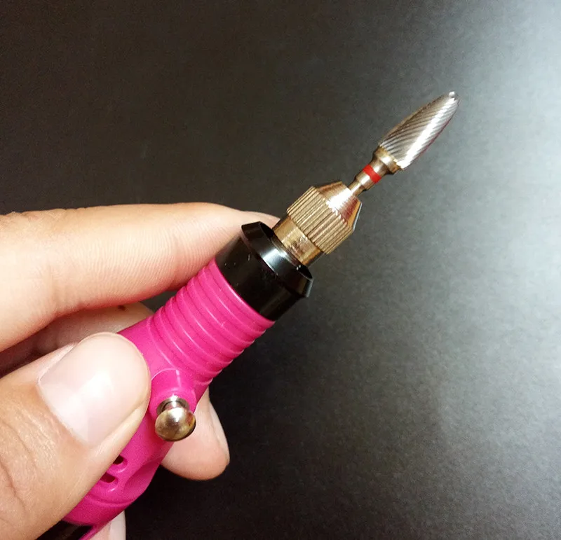 Ponta de Moagem Salão de Beleza Espiral Prata Unha Arte Polonês Cabeça Faça Você Mesmo Manicure Acessórios Broca Máquina Bit Ferramentas 101001-10 10 Pçs 11 ponta de moagem cabeça diy salão de