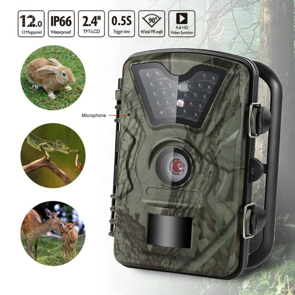 

New Arrival TC03-1 HD Infrared Thermal Waterproof Camera Infrared Thermal Motion Detection Camera for Outdoor Hunting