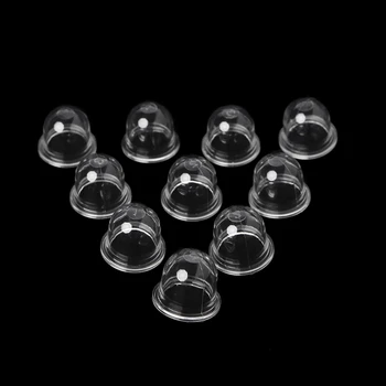 

10Pcs 17mm Carburetor Carb Primer Bulb Cap Fuel Pump For Chainsaw Blower Trimmer