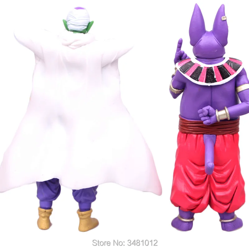 16 см Dragon Ball Z Super Saiyan Son Goku Champa Beerus ПВХ Фигурки Piccolo трусы коллекционные куклы фигурки, детские игрушки