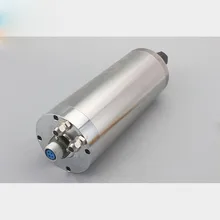 6HP 4.5kw 24000 об/мин ER20 водяное охлаждение деревообрабатывающий мотор шпинделя переменного тока 100 мм 4 подшипника 220В переменного тока 13А 400 Гц фрезерный станок с ЧПУ