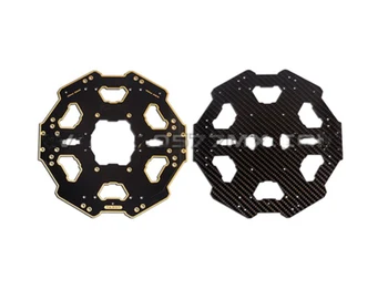 

F07283 Tarot Carbon Fiber Folded Six-axis Center Plate TL68P01 Black for Tarot 680 PRO Aircraft