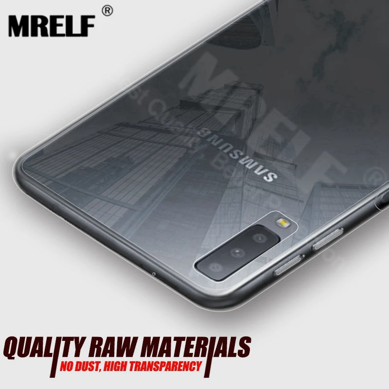 

MRELF Clear Case For Samsung Galaxy A7 2018 Case Silicone on Transparent TPU Phone Cover For Coque Samsung Galxy A7 2018 Case