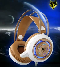 New ZG29 Deep Bass Game Headphone Stereo Surrounded Over-Ear Gaming Headset Headband Earphone with Light for Computer PC Gamer