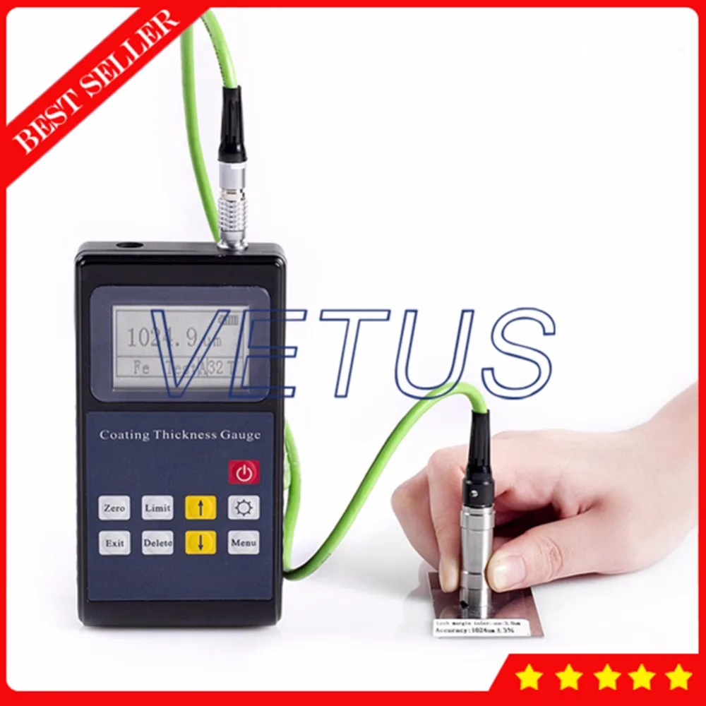 Leeb221 Portable Digital Eddy current Coating Thickness Gauge with can