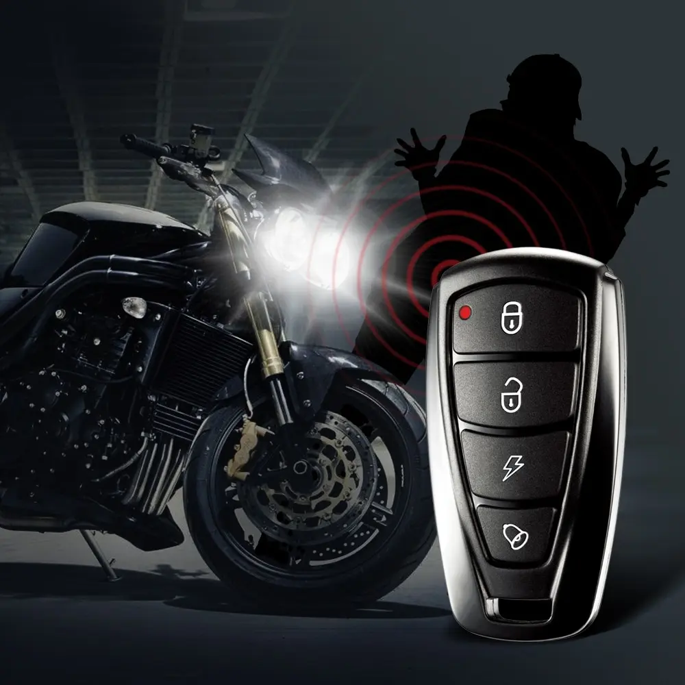 Steelmate 986F 1 способ системы сигнализации мотоцикла двигателя Иммобилизация дистанционного запуска двигателя с двумя передатчиками