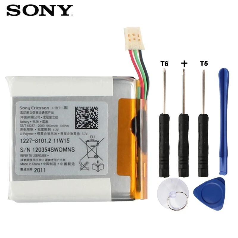 

Original SONY Battery For Sony E10i X10 mini X10MINI Genuine Replacement Phone Battery With Free Tools 950mAh