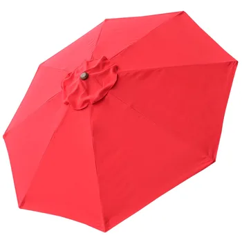 

8Ft 8 Ribs Patio Umbrella Replacement Canopy Outdoor Cover Top Color Optional