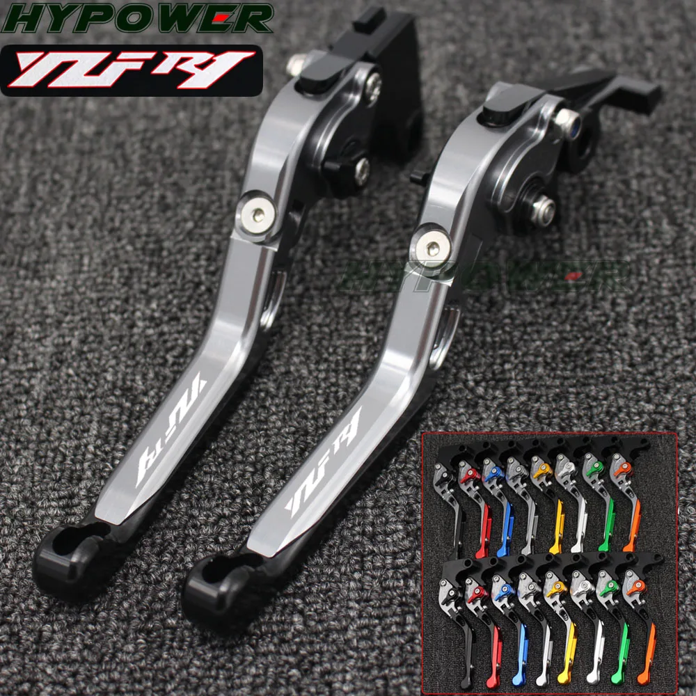 Motorcycle Brake Clutch Lever Extendable Adjustable Hand Grip Handlebar
