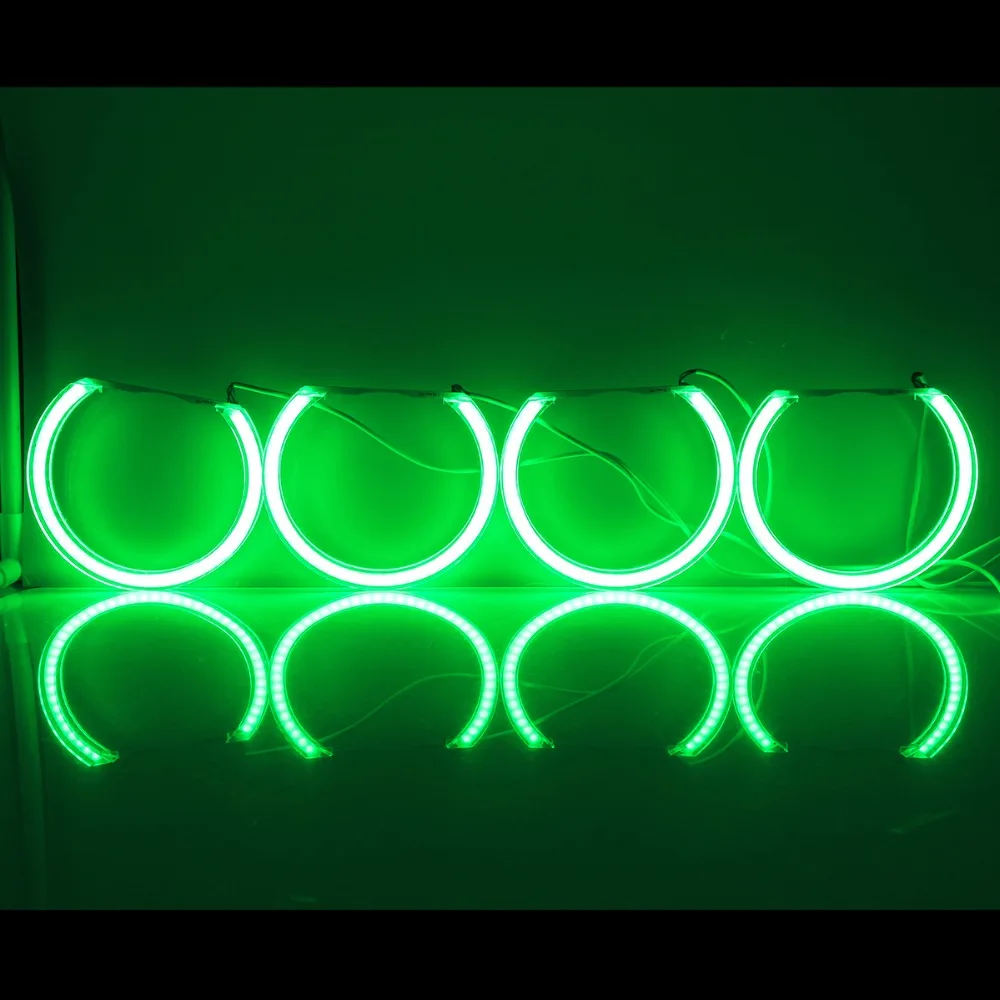 Ангельские глазки Кристалл Bluetooth беспроводной WIFI RGB контроллер комплект DRL для BMW