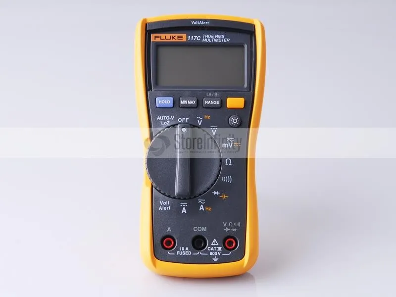 Fluke 117C мультиметр VoltAlert счетчик света+ мягкий чехол для переноски True RMS