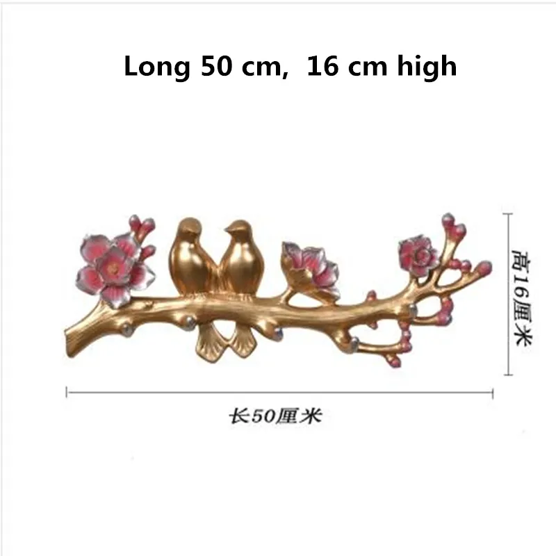 Красивые птичьи подвесные поделки, креативные настенные украшения, новогодние украшения, можно повесить одежду и шапк - Цвет: C