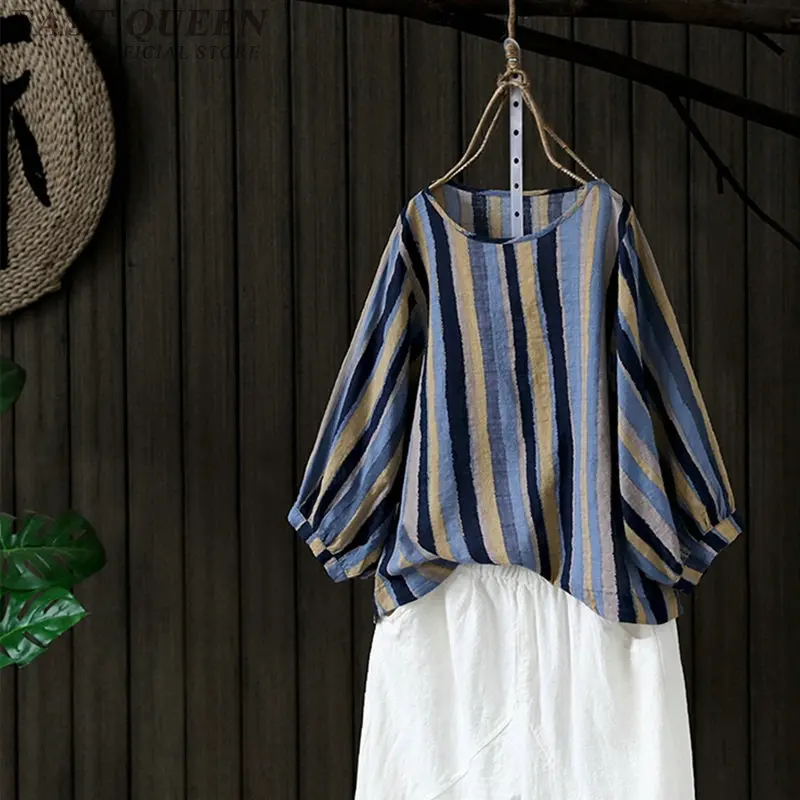 Традиционная китайская одежда для женщин топы и блузки льняная рубашка Восточное женское платье-Ципао Топ Китай одежда FF766 - Цвет: 3