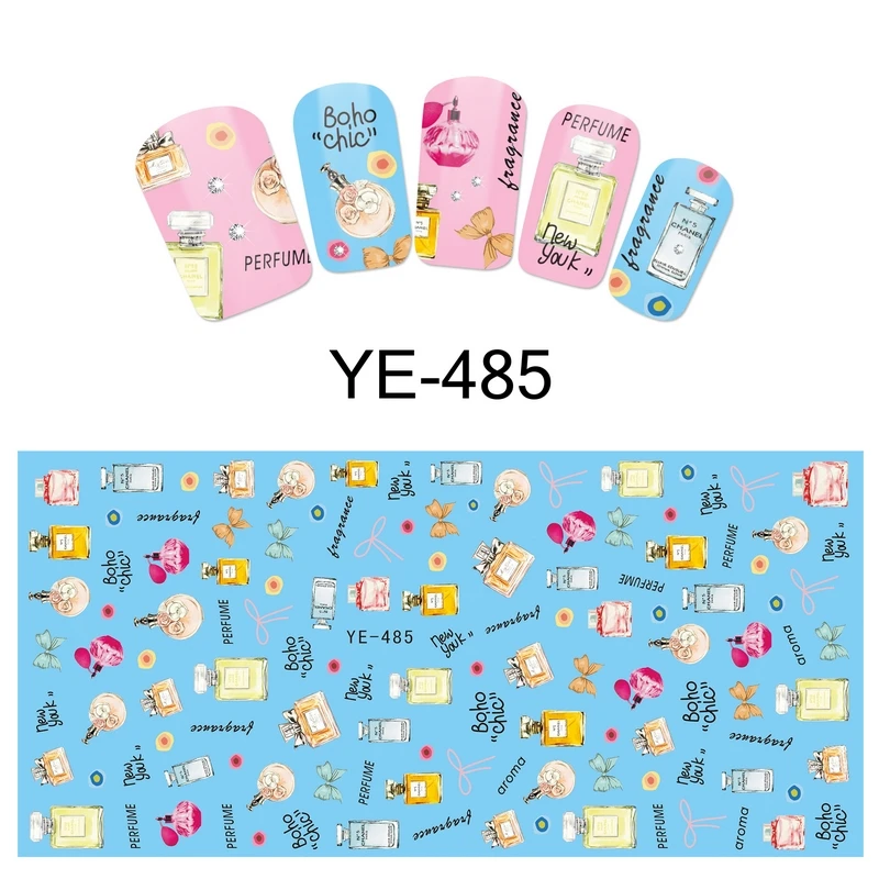 3 упак./лот переводная картинка для ногтей|water transfer decals|water transfernail art nail sticker |