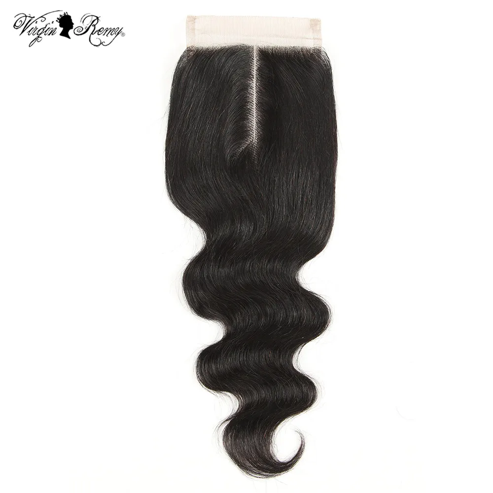 Queen натуральная индийский волос Remy 100% объемная волна человеческих волос 8-20 дюймов 4*4 закрытия шнурка естественный Цвет 1 шт./лот Бесплатная