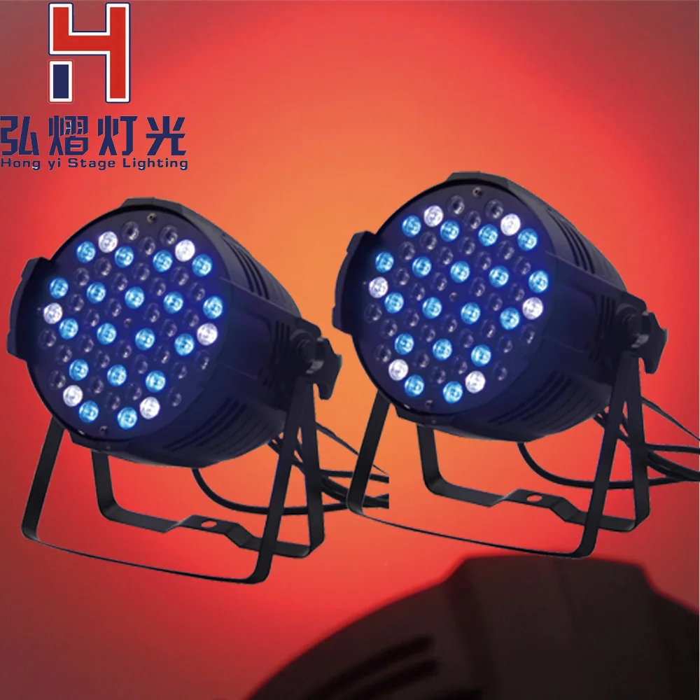 

Hong Yi Stage Lighting 2 pcs/lot LED Par Can 54x3W DMX Stage Lights with Professional DJ