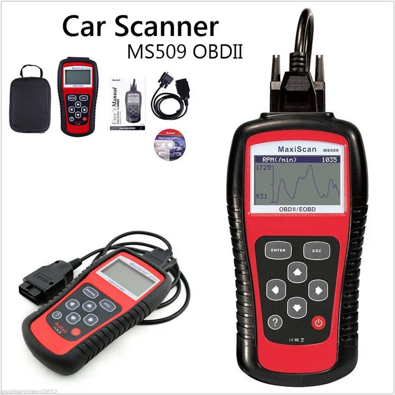 

CARPRIE Car Scanner Autos EOBD OBD2 OBDII MS509 Kit Live Data Code Reader Diagnostic Engine dropship 19M26