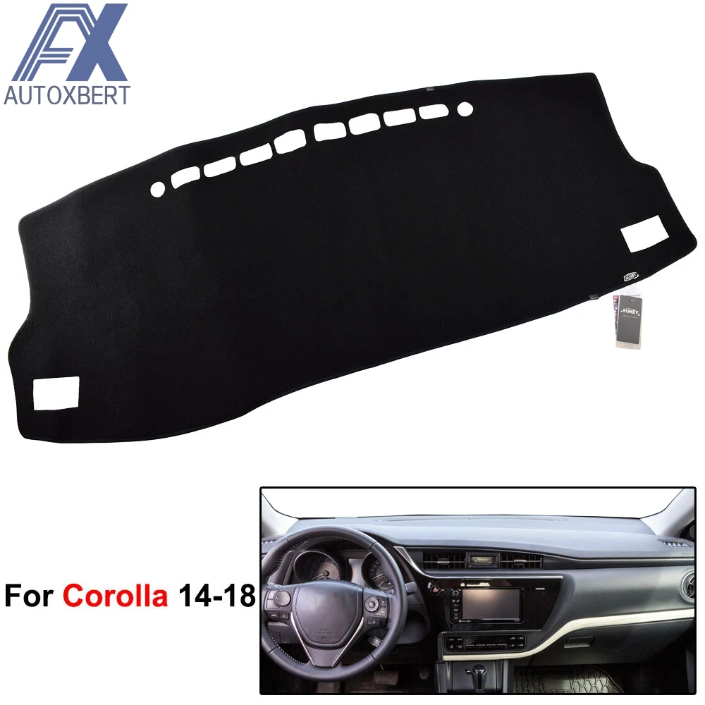 

AX Xukey For Toyota Corolla iM Auris Dashboard Cover 2014 2015 2016 -2018 Dashmat Dash Mat Pad Sun Shade Dash Board Cover Carpet