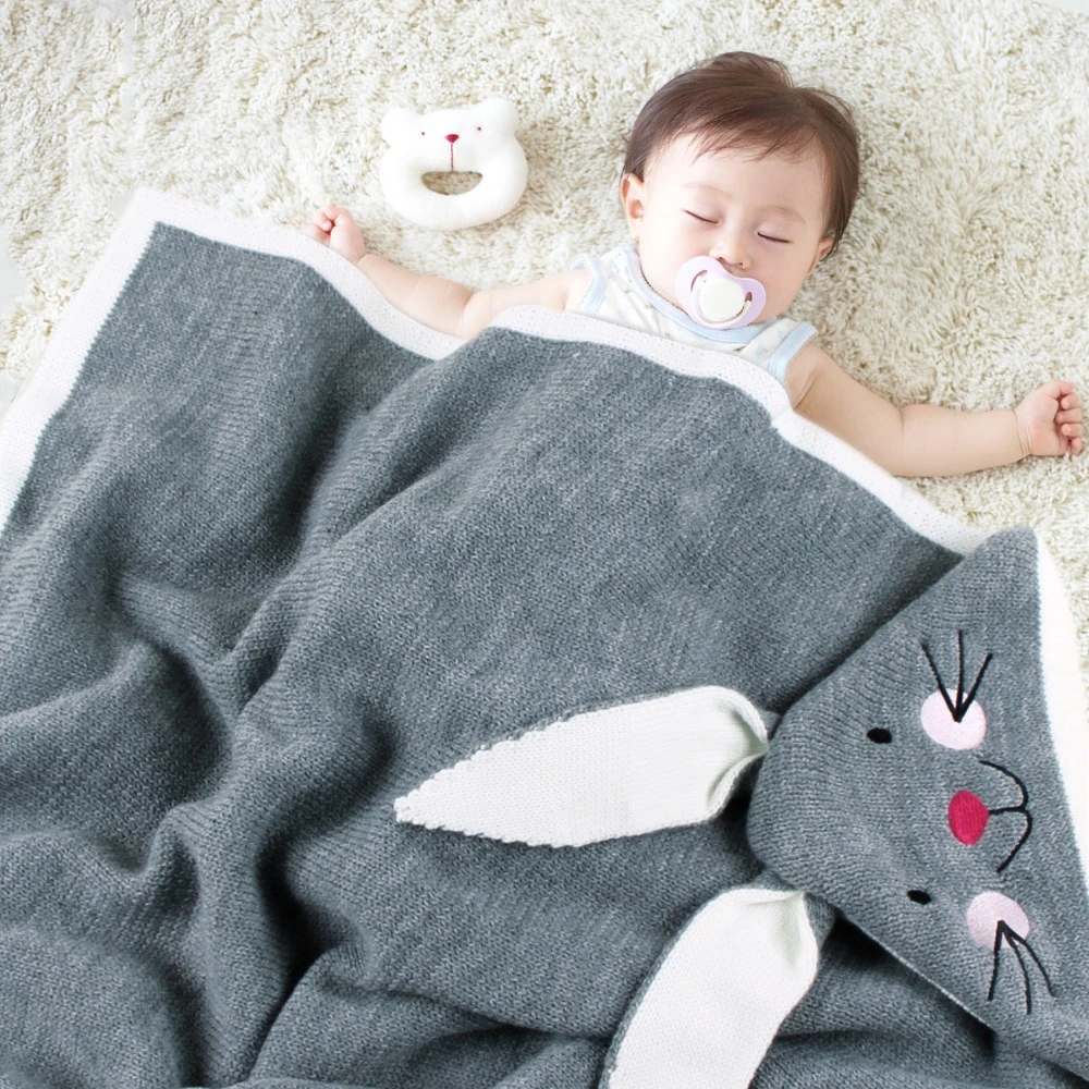 Couvertures De Bebe Tricotees Lapin Couverture Pour Nouveau Ne Accessoire De Photographie Doux Pour Nourrisson Garcon Et Fille Lange D Emmaillotage Aliexpress