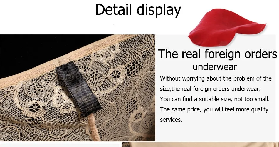 14 Colors Women's Invisible Underwear Spandex Crotch intimate women sexy lace Black floral panties seamless panty 27