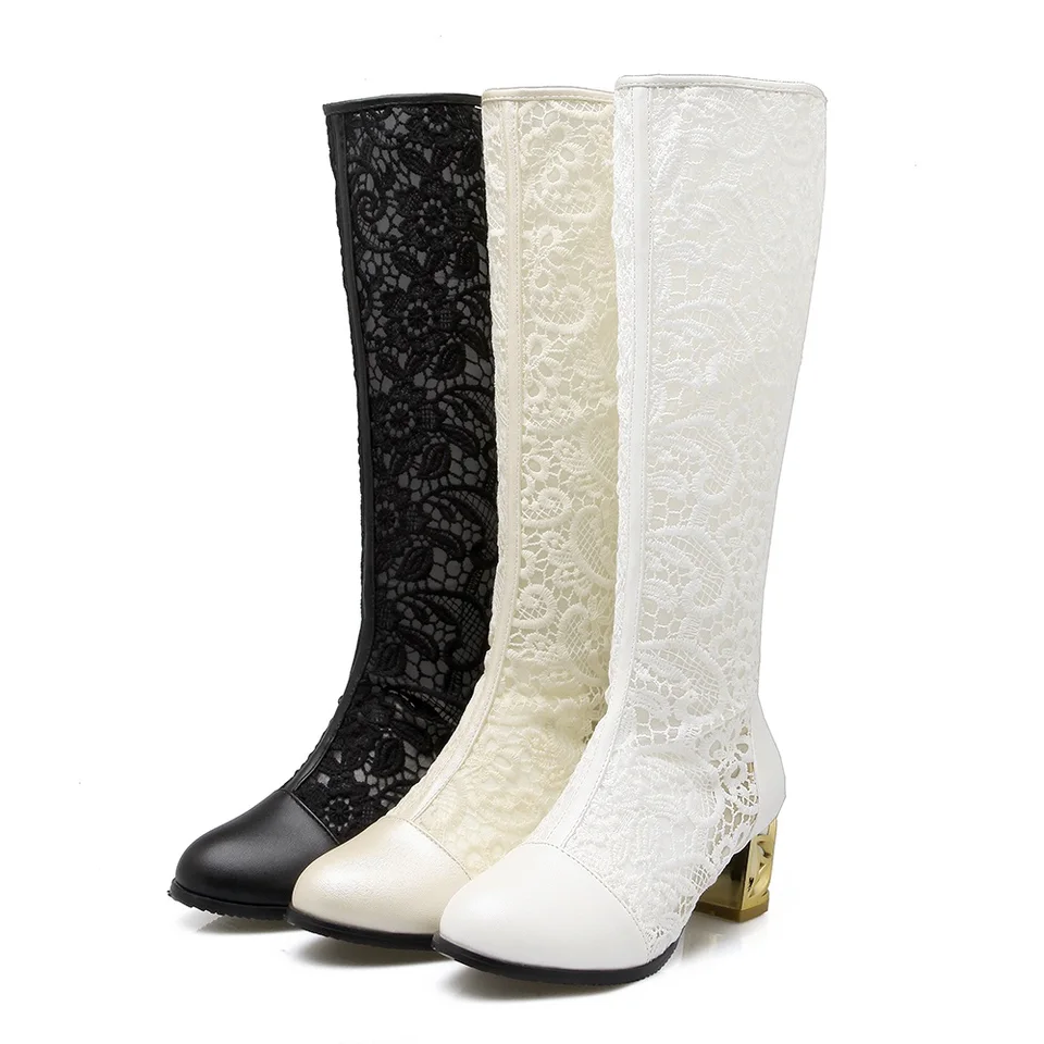 long boots in summer