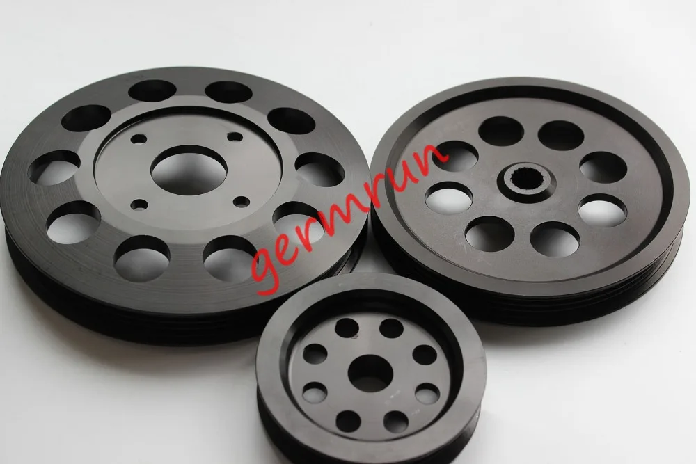 Легкий вес рукоятки шкив двигателя для NISS @ N SKYLINE RB20 RB25 RB26 GTS GTR GTST|pulley engines|pulley