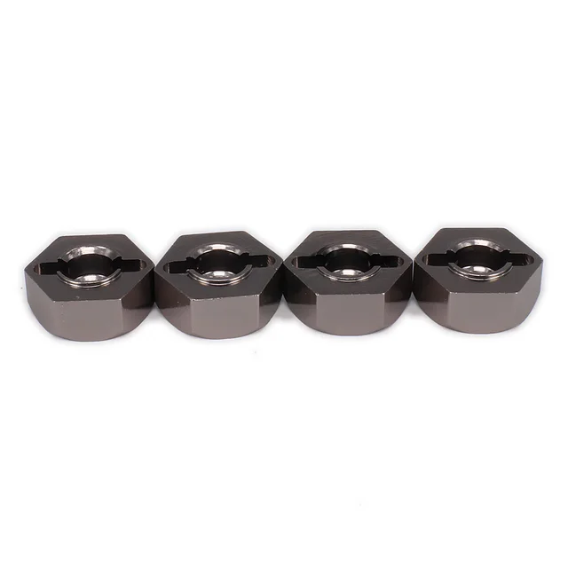 Cheap  Diameter M12 12mm Thickness M5 5mm Wheel Hub Hex Adapter For 1/10 RC Car Buggy Truck Hop-Up Parts HSP Axial HPI Traxxas Himoto