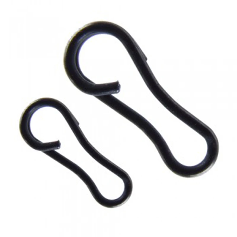 

50 PCS/Pack Speed Links/Quick Kwik Clips Matt Black Color Carp Fishing Terminal End Tackle