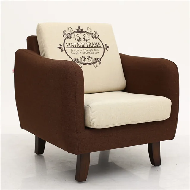 Full ho simple fabric sofa chair single sofa double small Full ho simple fabric sofa chair single sofa double small