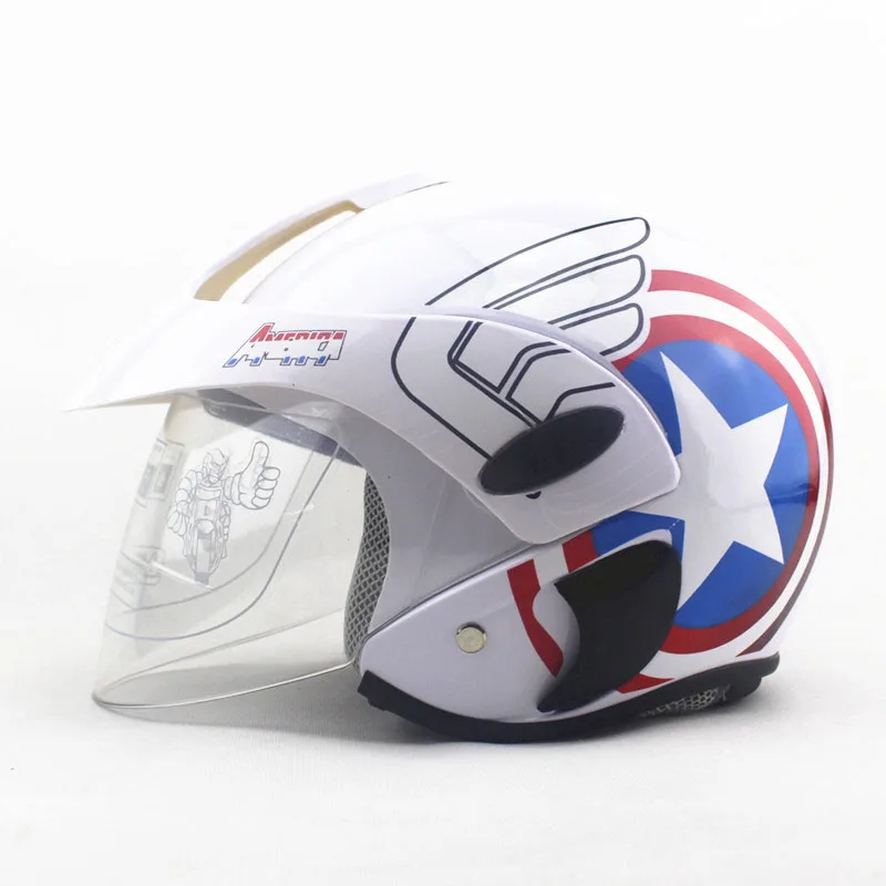 

3-7 Years Motobiker Kid Helmet Balance Bike Children Moto Skis Full Face Helmet Cycling Motocross Downhill MTV DH Safety Helmet