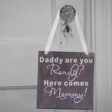 Wedding Hanging Board Holding Plate For Flower Children Wedding Decoration Clearance Sale