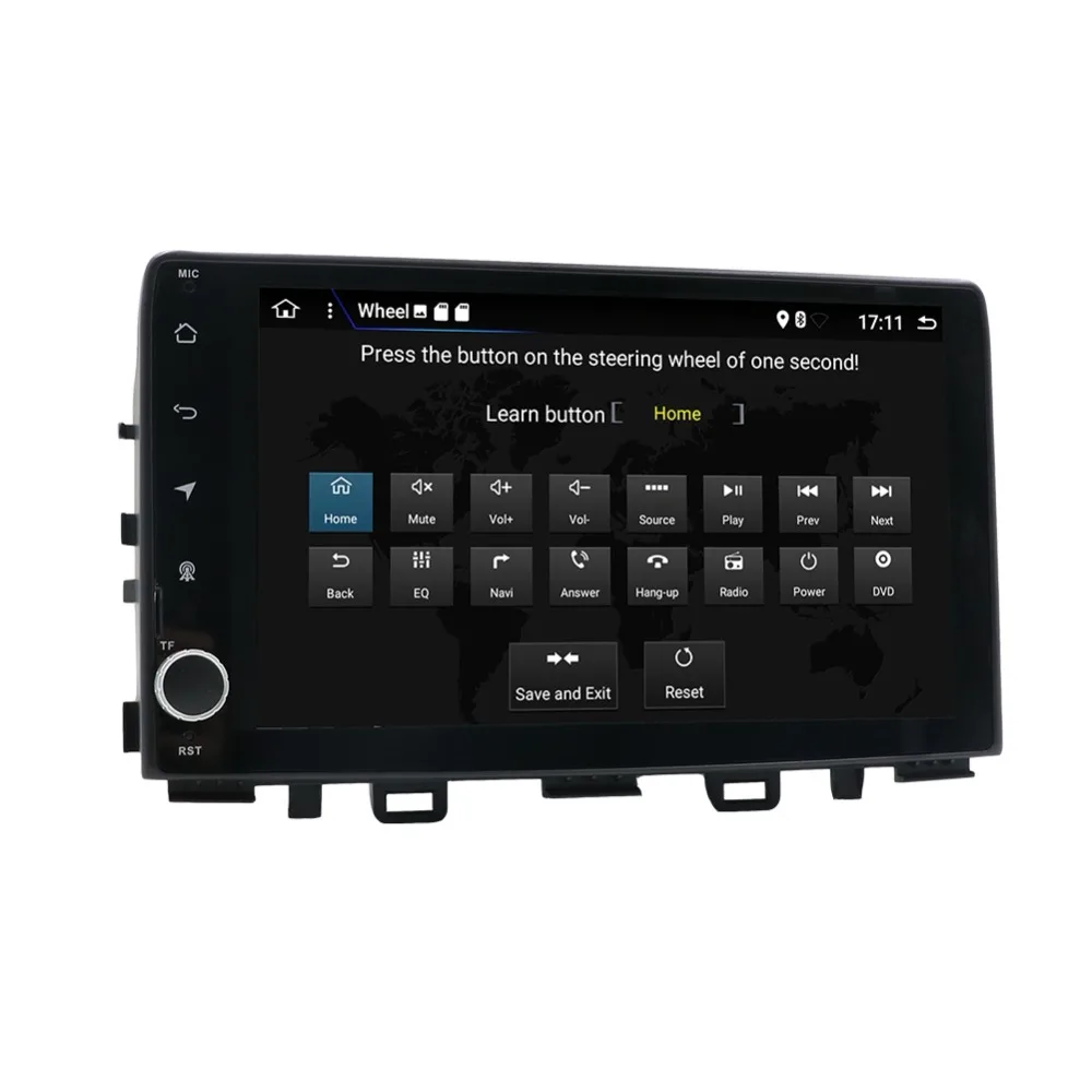 Flash Deal 2 Din 9" Android 8.1 For Kia RIO 2017- Car Radio 8 Core 2+32GB Multimedia Plyaer Audio Car Stereo 1024*600 BT GPS RDS 2