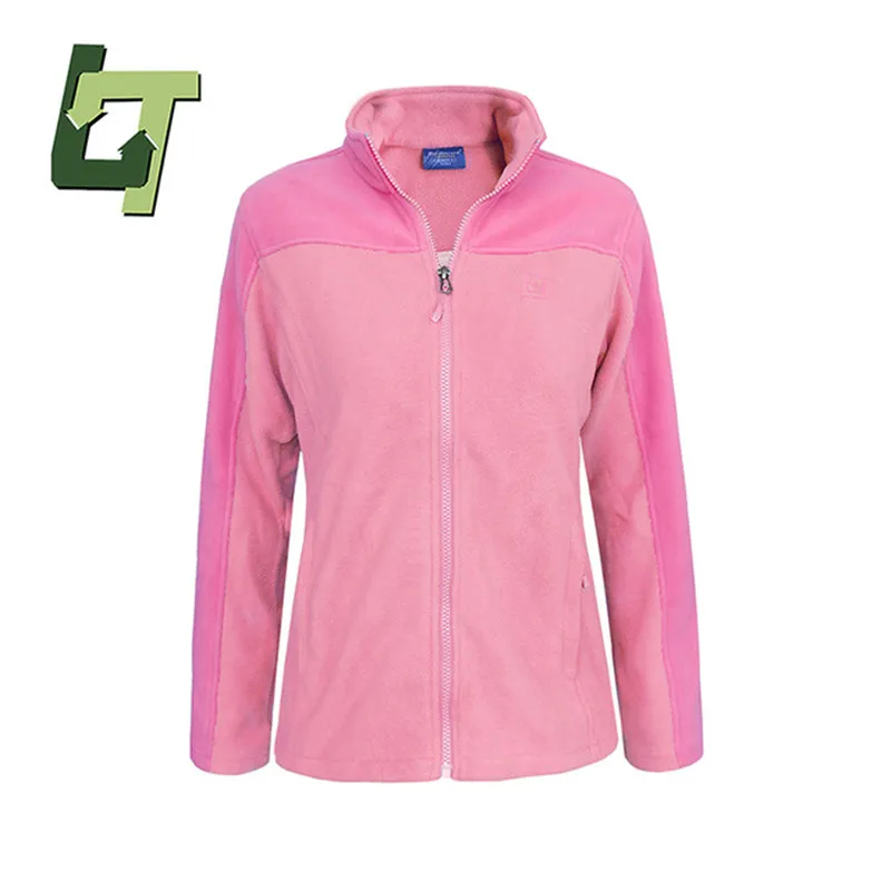 

Outdoor Polar Fleece Jacket Hiking Trekking Stand-up Collar Autumn Winter Thick Thermal Inner liner Women's Coat Journey Wish
